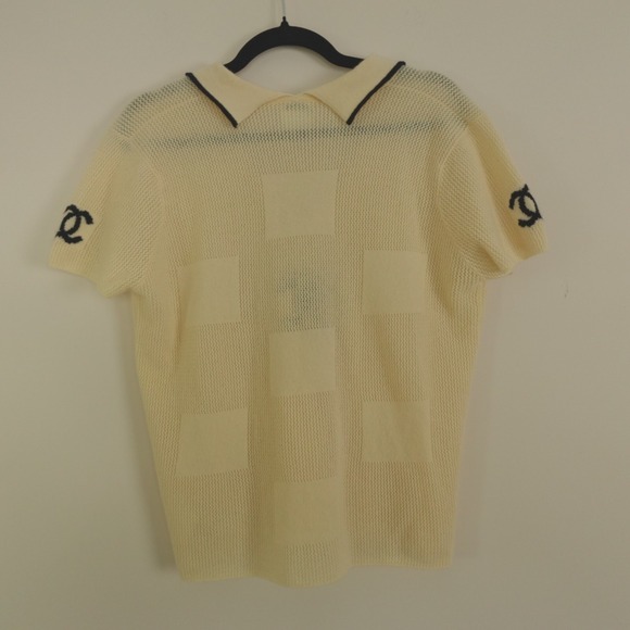 Chanel‎ Cashmere Polo Sweater - Picture 2 of 16